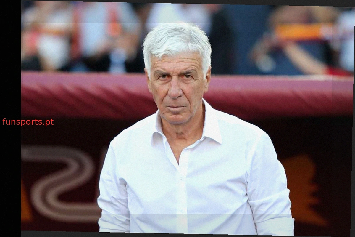 Gian Piero Gasperini satisfeito com o empate da Roma por 2-2 contra o Inter