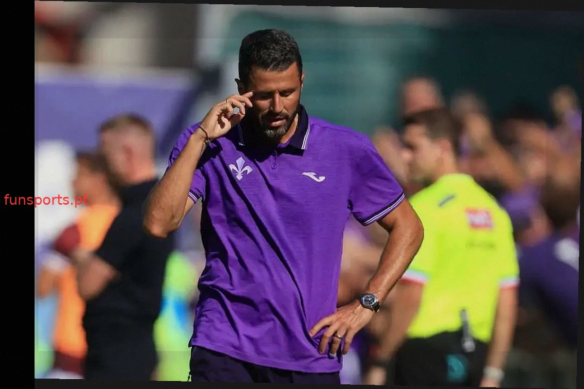 Fabio Grosso: 3 jogos para salvar o emprego na Fiorentina após mau início de temporada